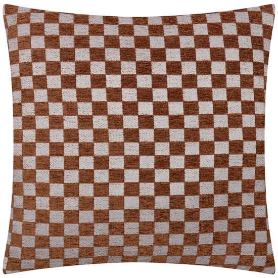 Hoem Larro Chenille Checkerboard Cushion Cover - Image 1
