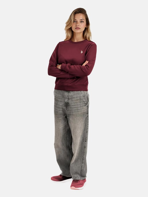 U.S. POLO ASSN. dames sweatshirt trui USZoee van katoenmix - Image 6
