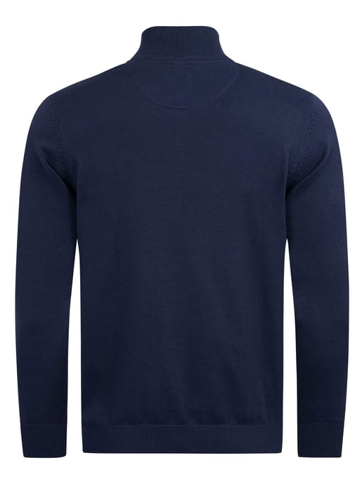 U.S. POLO ASSN. men’s half-zip knit sweater USKnooxx cotton blend - Image 2