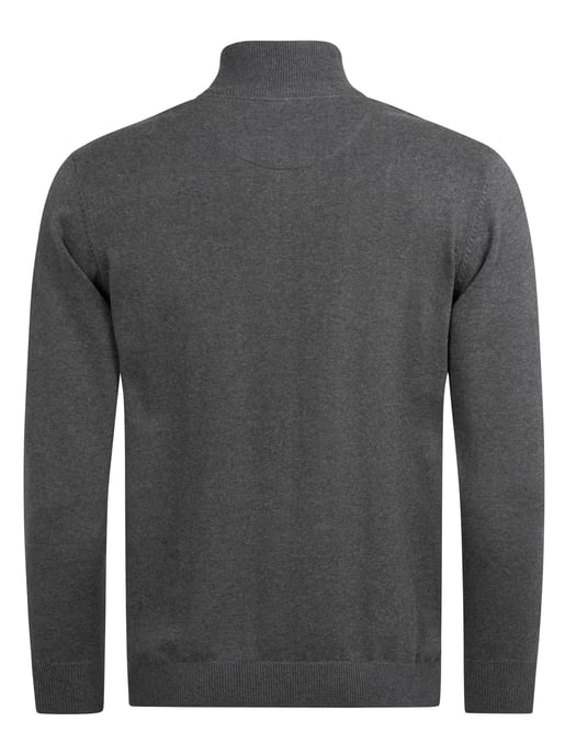 U.S. POLO ASSN. men’s half-zip knit sweater USKnooxx cotton blend - Image 2