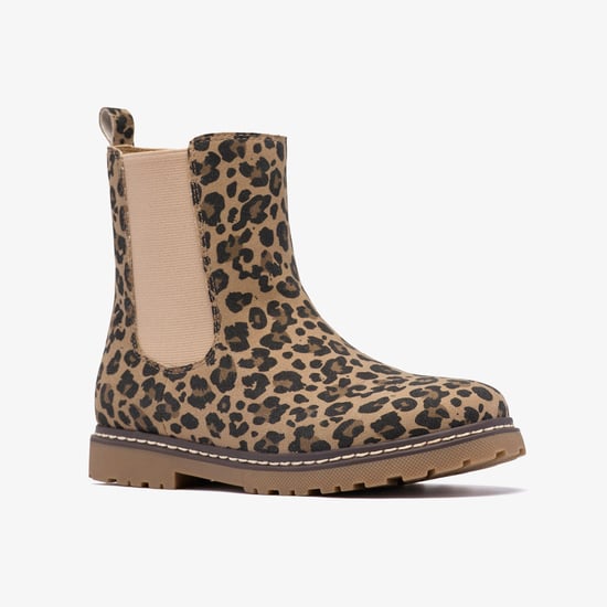 AdelaideFly K. Leopard Print Boots - Image 4