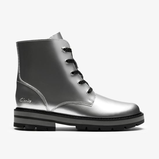 Prague Hill K. Silver Metallic Boots - Image 1