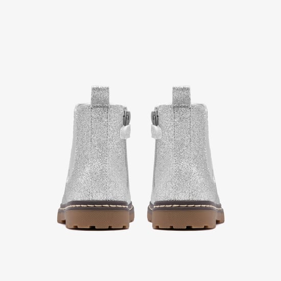 AdelaideFly T. Silver Metallic Boots - Image 5