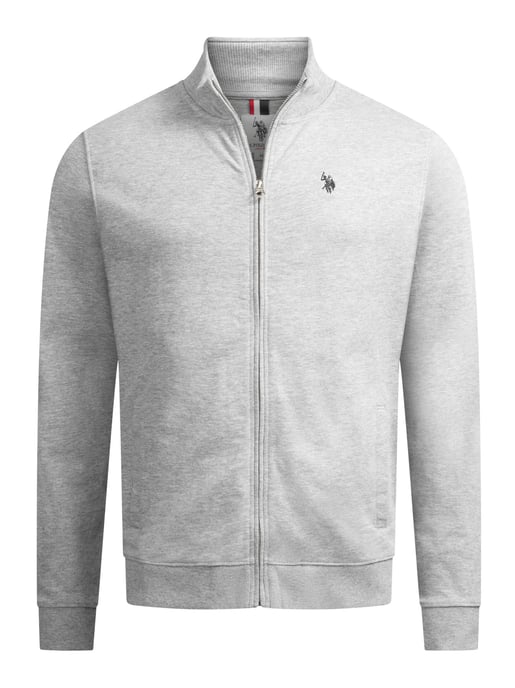 U.S. POLO ASSN. men’s cotton zip sweat jacket USKiian - Image 1