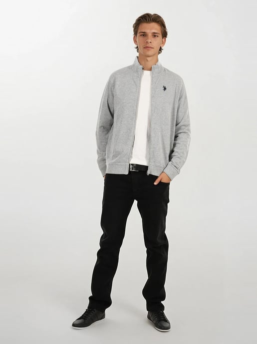 U.S. POLO ASSN. men’s cotton zip sweat jacket USKiian - Image 4