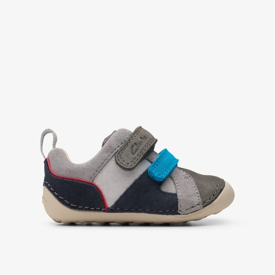 Tiny Oslo Toddler Grey Combination Shoes - Image 1