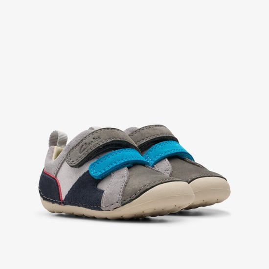 Tiny Oslo Toddler Grey Combination Shoes - Image 4