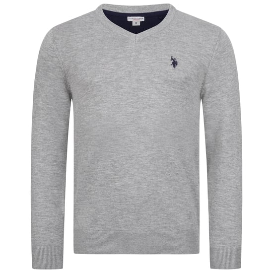 U.S. POLO ASSN. heren V-hals trui Classic Fit van katoenmix - Image 1
