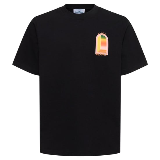 Casablanca Gradient Arch Design Zwart T-shirt - Image 1