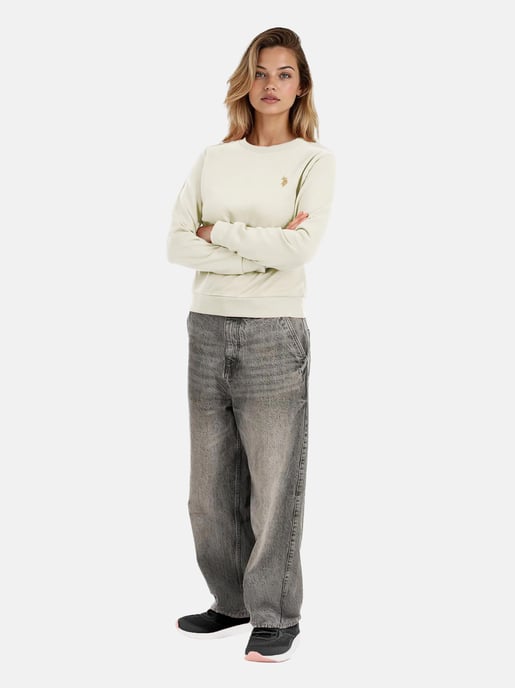 U.S. POLO ASSN. dames sweatshirt trui USZoee van katoenmix - Image 6