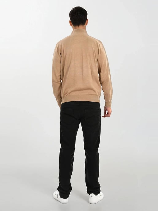U.S. POLO ASSN. men’s half-zip knit sweater USKnooxx cotton blend - Image 6