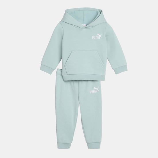 Boy's Puma Junior Minicats Loungewear Set Fl in Mint - Image 1