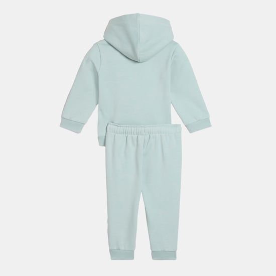 Boy's Puma Junior Minicats Loungewear Set Fl in Mint - Image 2