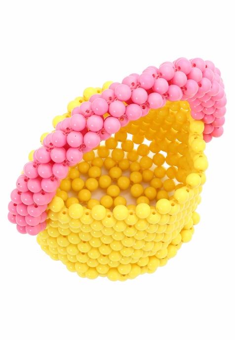 Mymo Handtas Dames Geel Roze Veelkleurig - Image 3