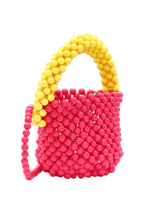 Mymo Handtas Dames Roze Geel Veelkleurig - Image 3