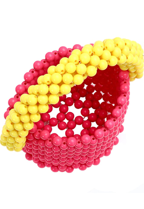 Mymo Handtas Dames Roze Geel Veelkleurig - Image 4