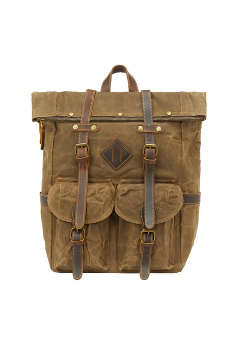 Dreimaster RUGZAK RUGZAK Heren Licht olijfgroen - Image 1