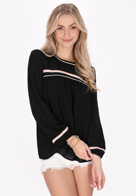 IZIA blouse-overhemd vrouwen zwart - Image 3