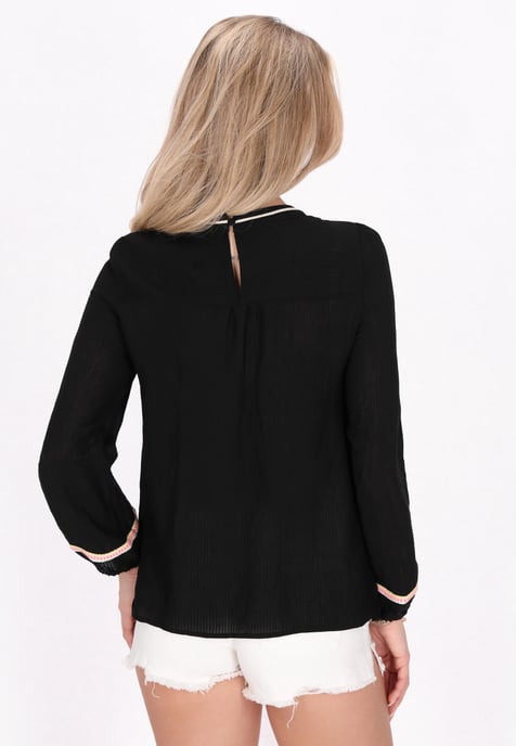 IZIA blouse-overhemd vrouwen zwart - Image 4