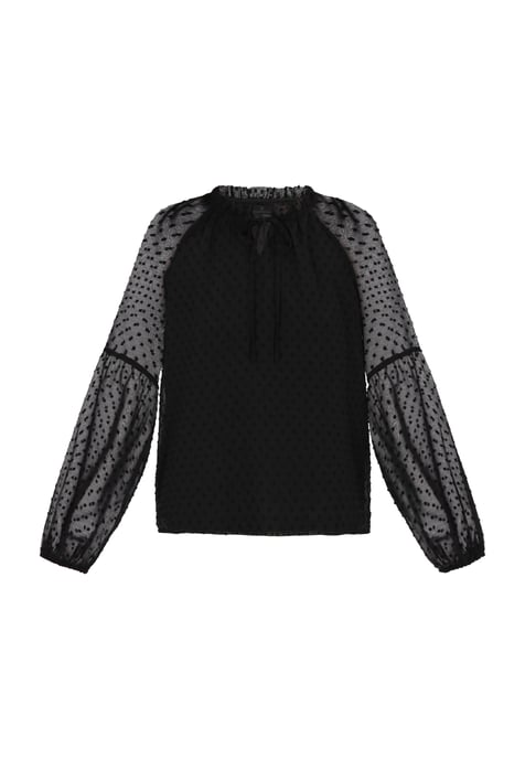 Dreimaster Blouse vrouwen zwart - Image 1