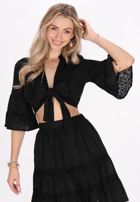 IZIA Blouse vrouwen zwart - Image 3