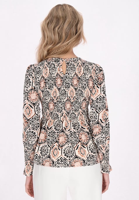 usha Blouse vrouwen zwart veelkleurig - Image 4