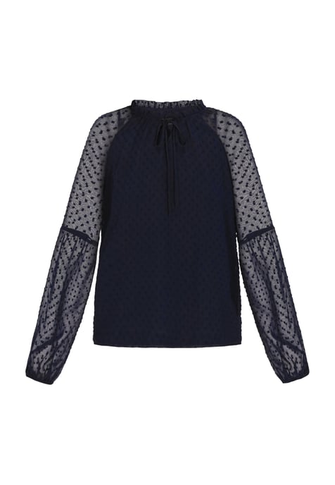 Dreimaster Blouse vrouwen marine - Image 1