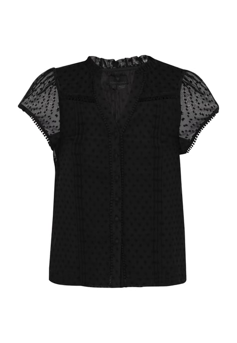 Dreimaster Blouse vrouwen zwart - Image 1