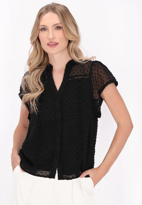 Dreimaster Blouse vrouwen zwart - Image 3