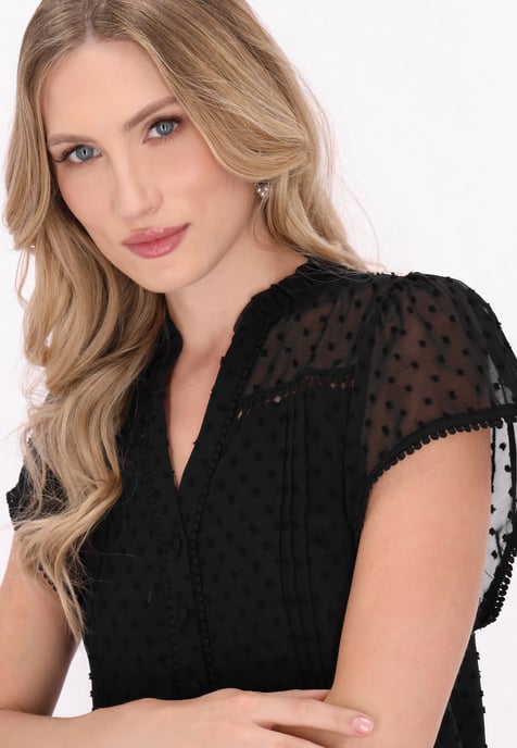 Dreimaster Blouse vrouwen zwart - Image 5