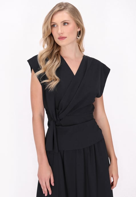 Dreimaster Blouse vrouwen marine - Image 3