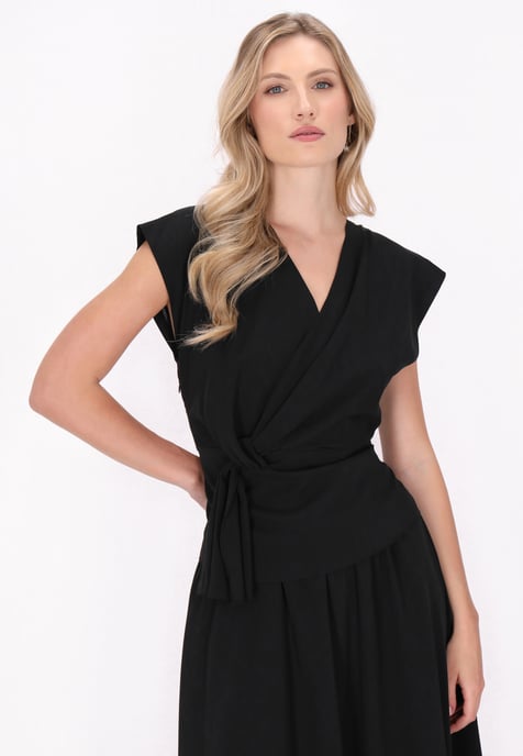 Dreimaster Blouse vrouwen zwart - Image 3