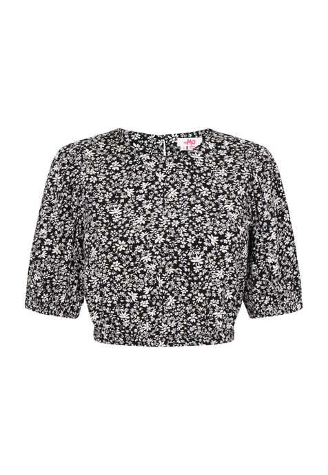 Mymo Blouse vrouwen zwart-wit - Image 1