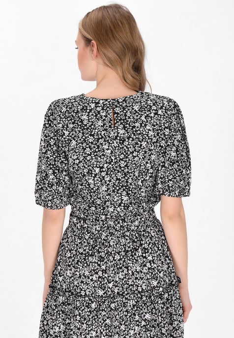 Mymo Blouse vrouwen zwart-wit - Image 4