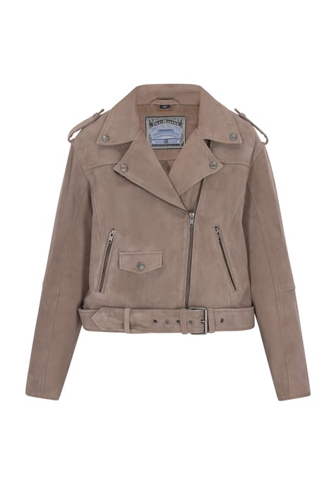 Dreimaster Jas vrouwen taupe grijs - Image 1