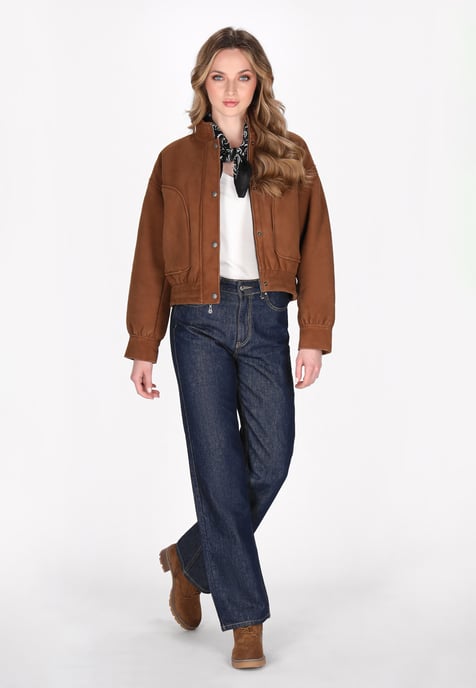 Dreimaster Jas vrouwen cognac - Image 2