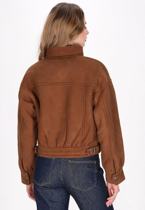 Dreimaster Jas vrouwen cognac - Image 4
