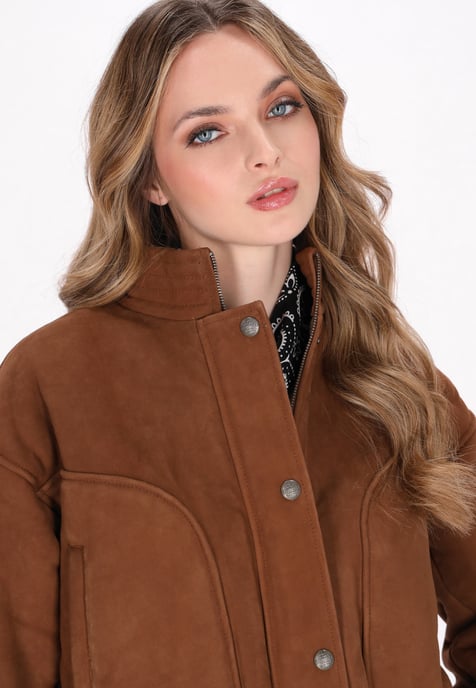 Dreimaster Jas vrouwen cognac - Image 5