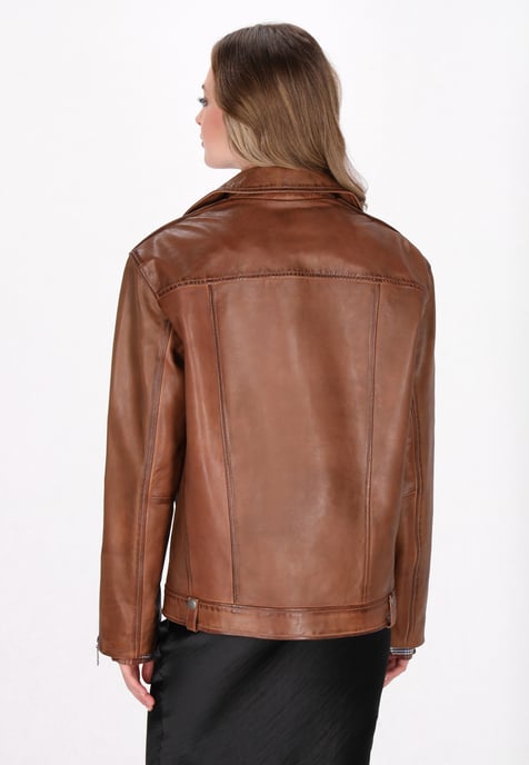 Dreimaster Jas vrouwen cognac - Image 4