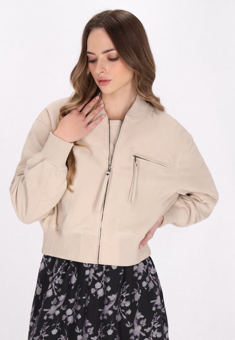 Dreimaster Jas vrouwen offwhite - Image 3