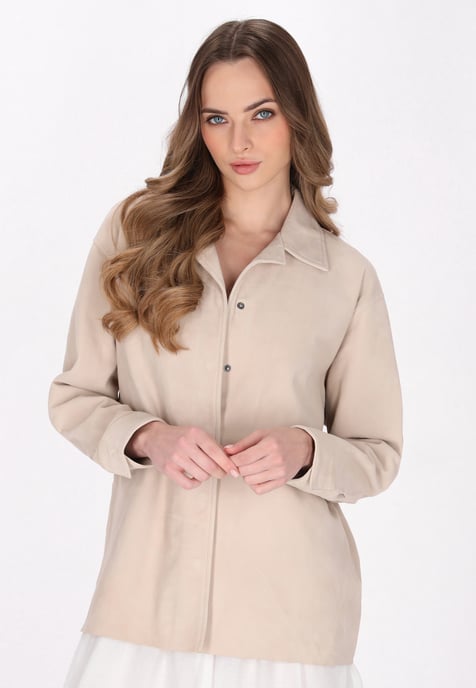 Dreimaster Jas vrouwen offwhite - Image 3