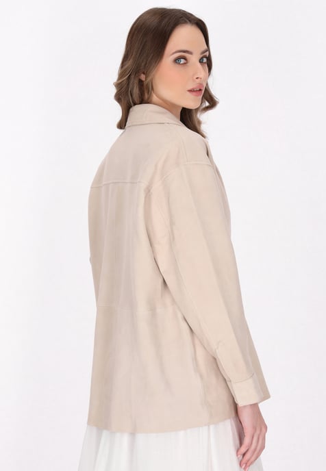 Dreimaster Jas vrouwen offwhite - Image 4