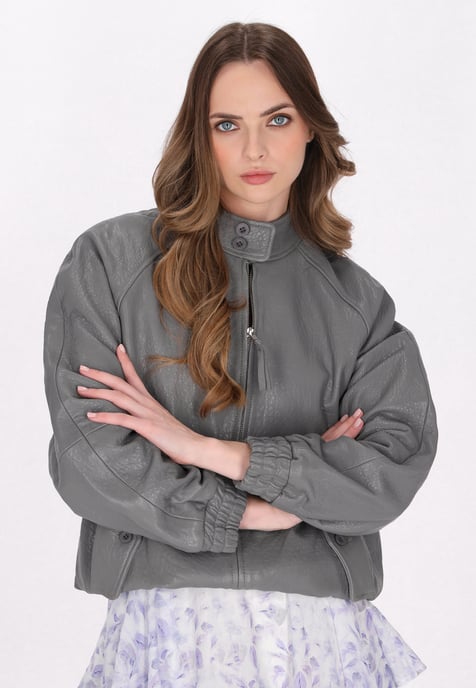 Dreimaster Jas vrouwen grijs - Image 3