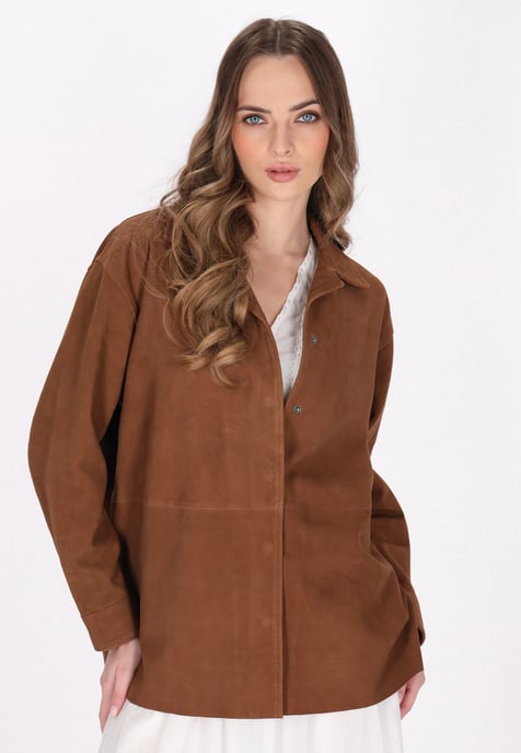 Dreimaster Jas vrouwen cognac - Image 3