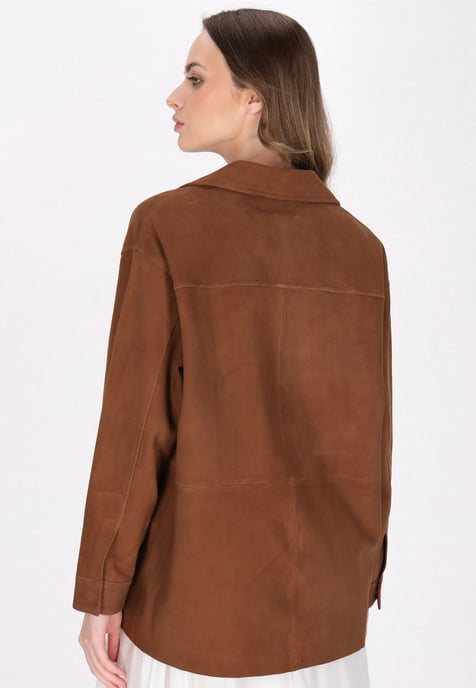 Dreimaster Jas vrouwen cognac - Image 4