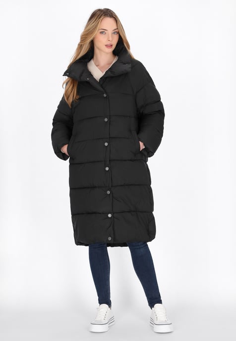 Dreimaster jas vrouwen zwart - Image 3