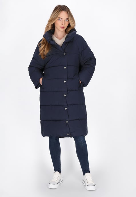 Dreimaster jas vrouwen marine - Image 3