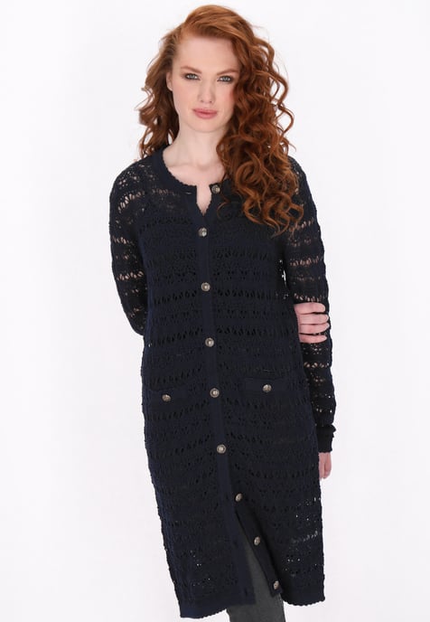 Dreimaster Vest vrouwen marine - Image 3