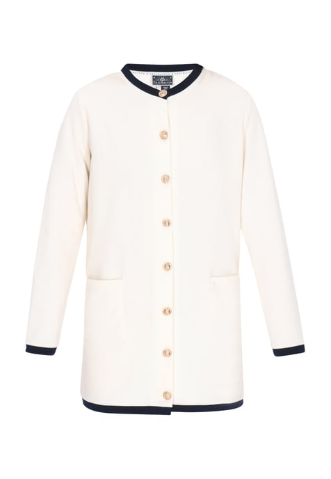 Dreimaster Vest vrouwen offwhite - Image 1