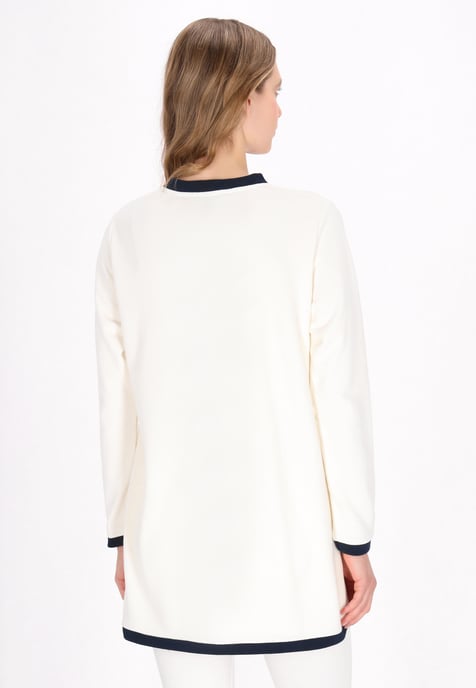 Dreimaster Vest vrouwen offwhite - Image 4